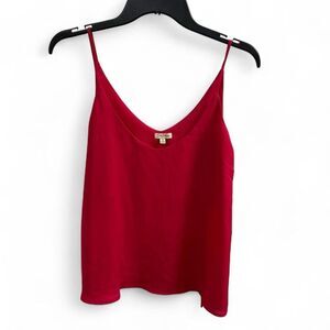 Lily White raspberry cami top blouse Size Medium
